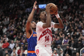 NBA: New York Knicks at Toronto Raptors