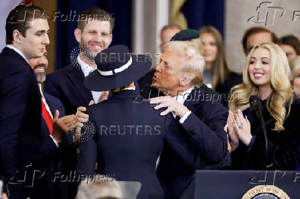 Inauguration ceremony for Trump's second presidential term