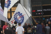 Protestam Em Frente a B3 Contra a Privatizao da EMAE