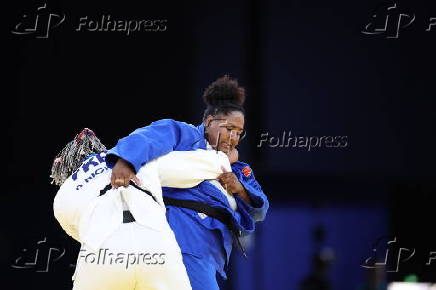 Semifinal do jud feminino +78kg nas Olimpadas de Paris 2024