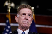 FILE PHOTO: Representative Don Beyer (D-VA) attends a news conference in Washington, U.S., about the COVID-19 Hate Crimes Act