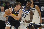 NBA: Preseason-Denver Nuggets at Minnesota Timberwolves