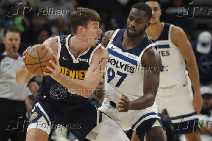 NBA: Preseason-Denver Nuggets at Minnesota Timberwolves