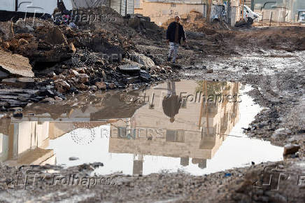 Aftermath of an Israeli raid in Jenin camp