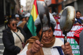 Ciudadanos y comerciantes protestan contra el aumento de los precios de los alimentos en Bolivia