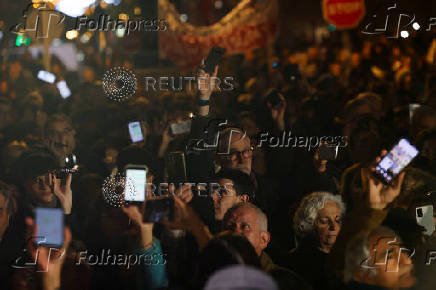 Protesters in Valencia call for regional leader Mazon to resign, in Valencia