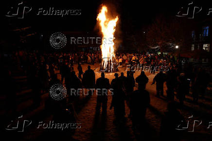 Winter festival in the village of Elovdol