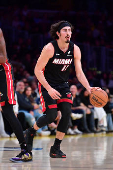 NBA: Miami Heat at Los Angeles Lakers