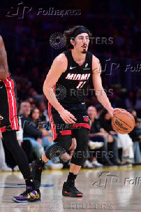 NBA: Miami Heat at Los Angeles Lakers