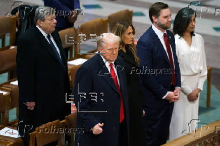 US President Trump attends National Prayer Service