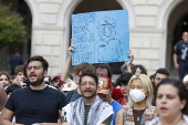 University of Texas Austin rally in support of Palestine