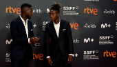 Spanish footballers Inaki and Nico Williams attend the San Sebastian Film Festival