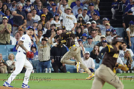 MLB: NLDS-San Diego Padres at Los Angeles Dodgers