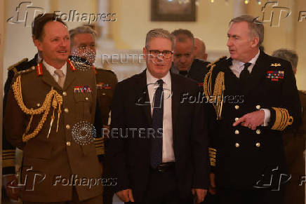 Keir Starmer British Prime Minister meets defence chiefs in Downing Street