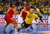 IHF Handball World Championships 2025 - Preliminary Round - Group F - Chile v Sweden