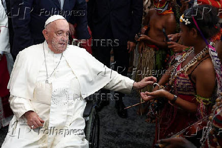 Pope Francis visits Papua New Guinea