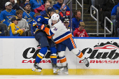 NHL: New York Islanders at St. Louis Blues