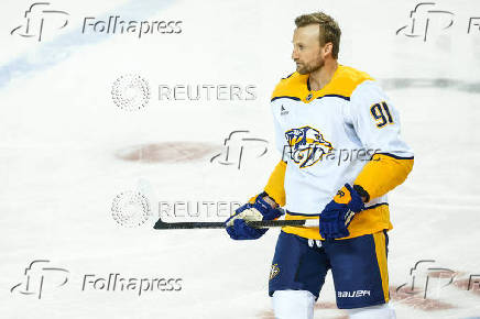 NHL: Nashville Predators at Calgary Flames