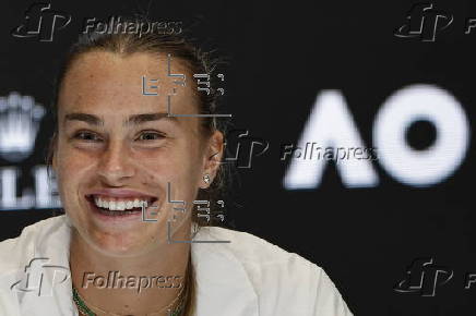 Press conference ahead of Australian Open