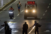 El brasileo Johnatas Cruz y la venezolana Magaly Garca ganan el Maratn CAF 2025