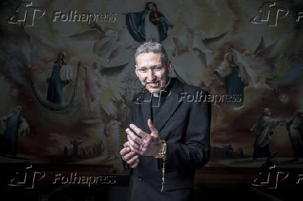 Retrato do Padre Marcelo Rossi no Santurio Me de Deus 