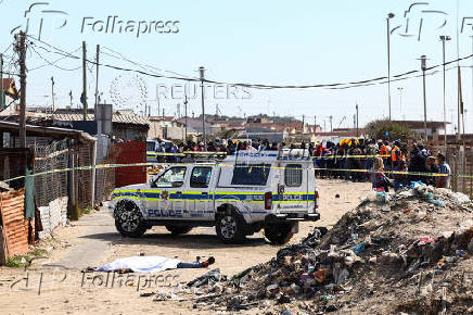 Shooting in the Khayelitsha, Cape Town