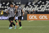 Partida vlida entre Botafogo e Atltico GO segunda rodada do Brasileiro.