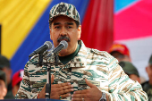 FILE PHOTO: Venezuela's President Nicolas Maduro in Caracas