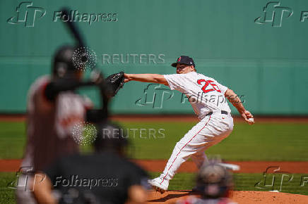 MLB: San Francisco Giants at Boston Red Sox