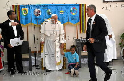 Pope Francis' Apostolic visit in Dili, East Timor