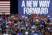 US Vice President Harris Campaigns in Madison, Wisconsin