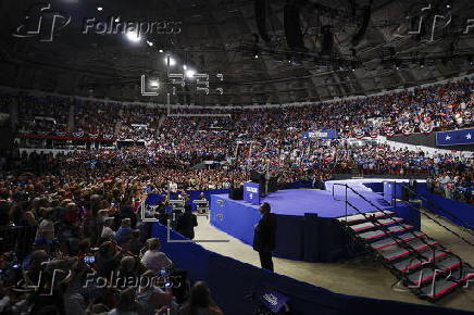 US Vice President Harris Campaigns in Madison, Wisconsin