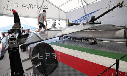 First time Italy Team SailGP at Emirates Dubai Sail Grand Prix