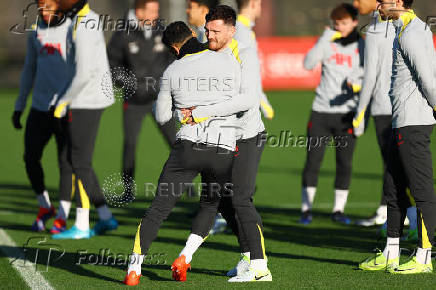 Champions League - Liverpool Training