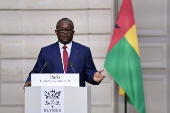 President of Guinea-Bissau Umaro Sissoco Embalo visits France