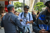 Ato contra a escala 6x1 na Av. Paulista