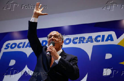 Geraldo Alckmin, pr-candidato  Presidncia pelo PSDB