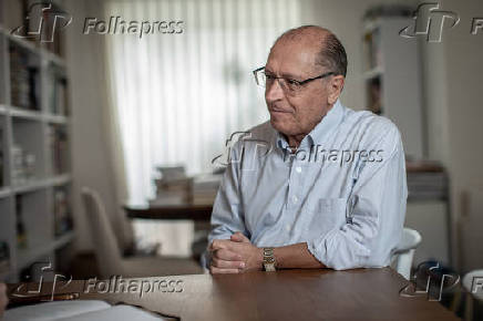 Entrevista do ex-governador de So Paulo Geraldo Alckmin