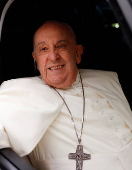 Pope visits Italian Rebibbia prison for foot washing Mass