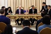 New Zealand's Prime Minister Christopher Luxon visits Thailand