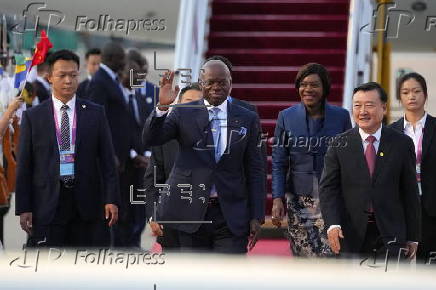 Forum on China-Africa Cooperation in Beijing - arrivals