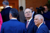 Spain hosts a meeting of foreign ministers from EU and Arab countries on Middle East crisis, in Madrid