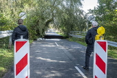 Heavy rain in Denmark's southwest Jutland