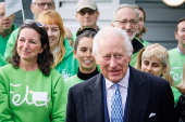 King Charles III opens Coronation food hub in London