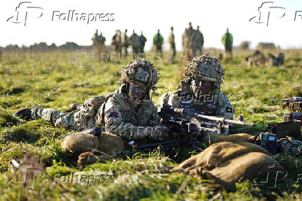 Prince of Wales visits Welsh Guards