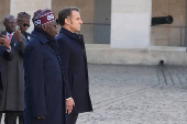 French President Macron meets Nigeria's President Bola Tinubu in Paris