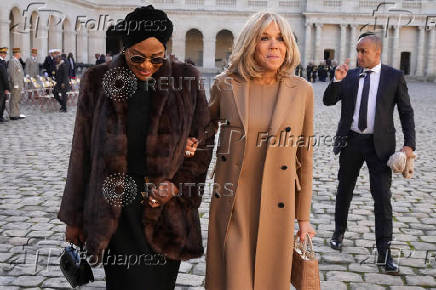 French President Macron meets Nigeria's President Bola Tinubu in Paris