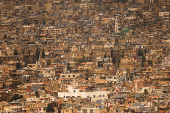 View of buildings, in Damascus