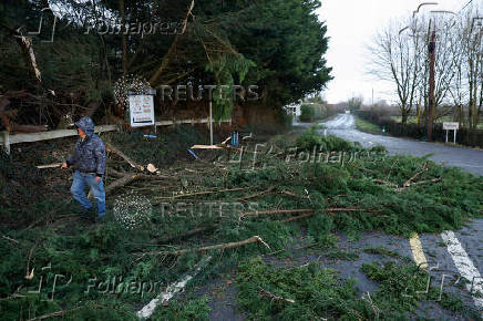 Storm Eowyn hits Ireland