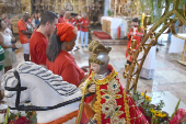 Missa no Dia de So Jorge em Salvador na BA